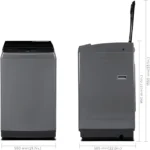 Washing Machine 2.4 Cu.ft LED Portable Washing Machine and Washer Compact Laundry, 8 Models, Environmentally , Child Lock for RV