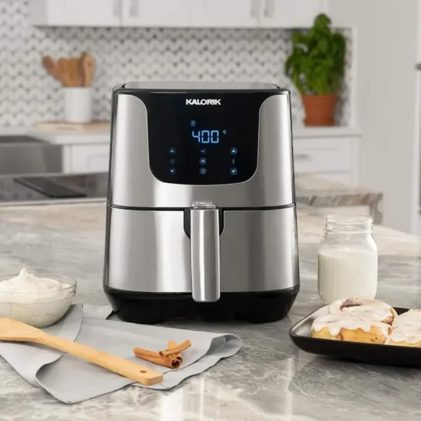 Kalorik 5.3 Quart XL Air Fryer Pro with Digital Touch Screen - Image 3