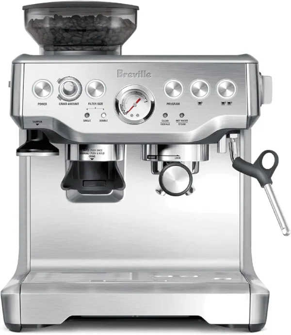 870  Espresso Machine, One Size, Brushed Stainless Steel