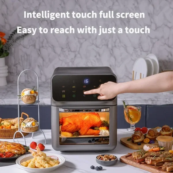 Large Capacity 15L Electric Air Fryer Oil Free Automatic Home Kitchen 360° Baking Convection Oven Fryer Oil Free  Air Fryers - Image 3