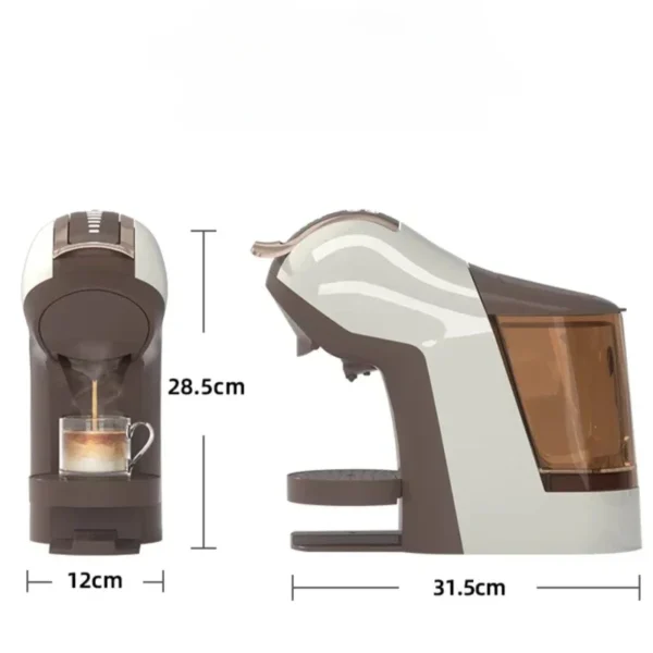 Portable capsule espresso maker coffee machine Fully automatic home small espresso machine Kitchen appliance Household appliance - Image 5