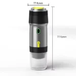 Wireless Electric Portable Espresso Coffee Machine for Car & Home Camping Coffee Maker 3-in-1 Capsule Powder Travel Coffee Maker