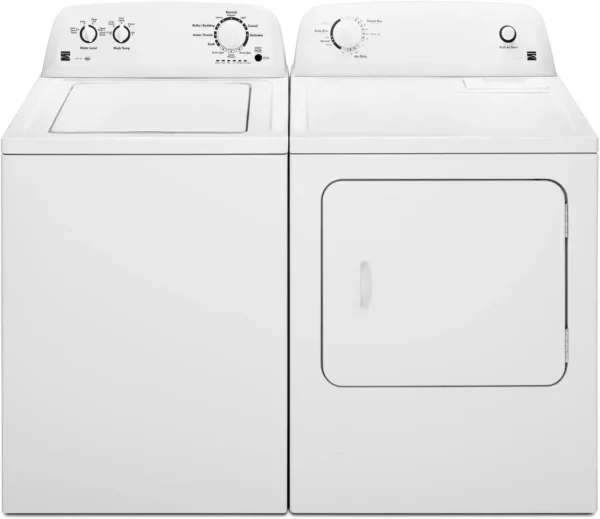 Top-Load Washer with Dual Action Agitator, Stainless Steel Top Loader Laundry Washing Machine, 3.5 cu. ft. Capacity White - Image 5