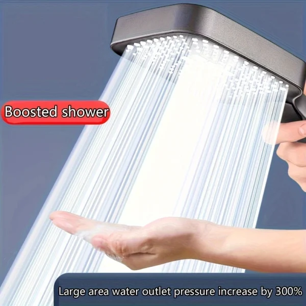 Large Area Shower Head 3 Modes Adjustable High Quality High Pressure Water Saving Flow Shower Faucet Nozzle Bathroom Accessories - Image 2