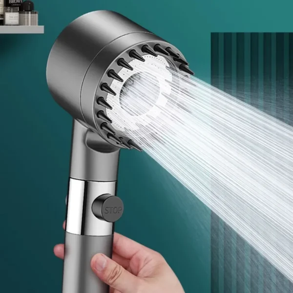 Xiaomi Mijia High Pressure Filter Shower Head 3-mode Adjustable Spray Massage Brush Rain Faucet Shower Set Bathroom Accessories - Image 5