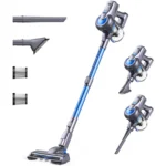 Greenote GSC50 Battery Vacuum Cleaner, Up to 30 Minutes Runtime Vacuum Cleaner Wireless, Handle Vacuum Cleaner with LED