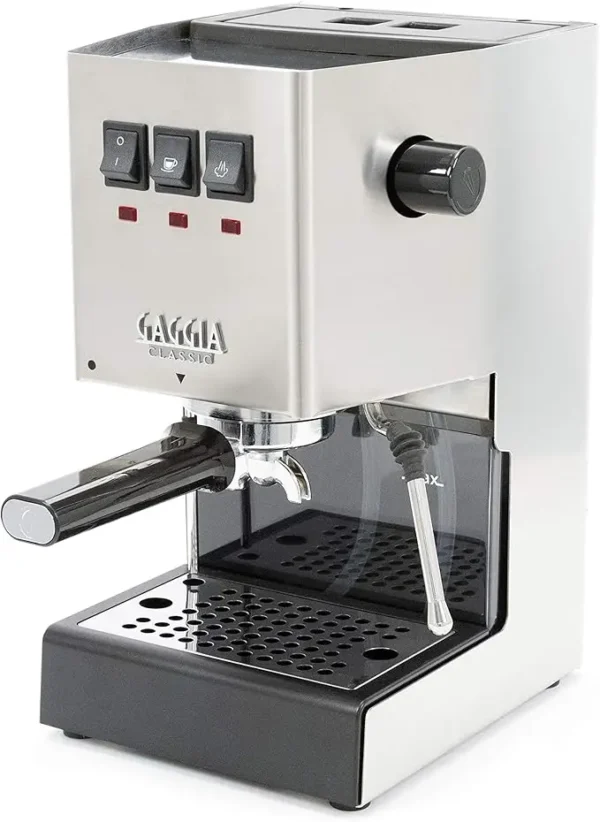 Gaggia RI9380/51 Classic Evo Pro Espresso Machine, Industrial Grey, Small - Image 9