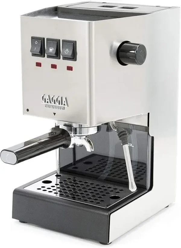 Gaggia RI9380/51 Classic Evo Pro Espresso Machine, Industrial Grey, Small - Image 5