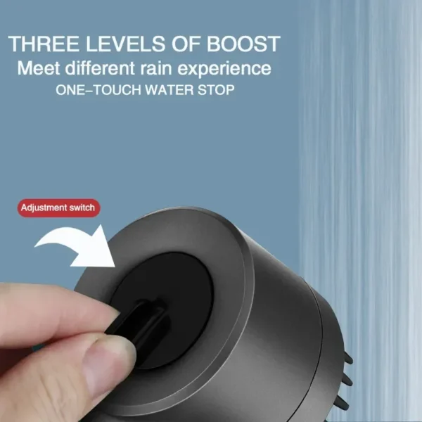 Xiaomi Mijia High Pressure Filter Shower Head 3-mode Adjustable Spray Massage Brush Rain Faucet Shower Set Bathroom Accessories - Image 6