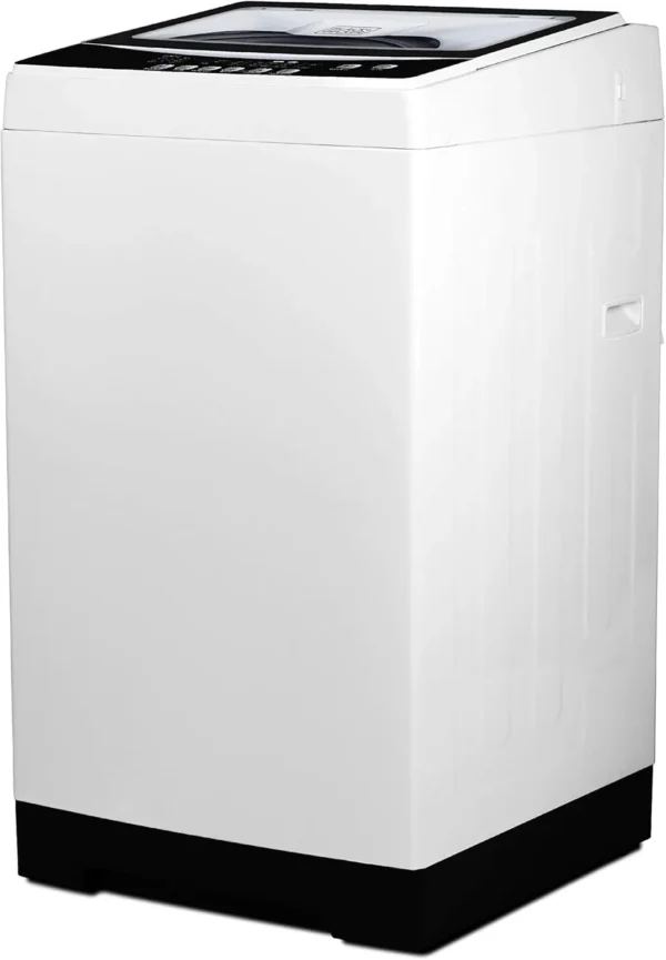 Small Washer, Washing Machine for Household Use, Portable Washer 2.0 Cu. Ft. with 6 Cycles, Transparent Lid & LED Display