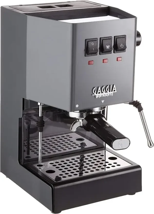 Gaggia RI9380/51 Classic Evo Pro Espresso Machine, Industrial Grey, Small - Image 6