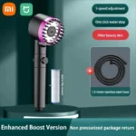 Xiaomi Mijia High Pressure Filter Shower Head 3-mode Adjustable Spray Massage Brush Rain Faucet Shower Set Bathroom Accessories