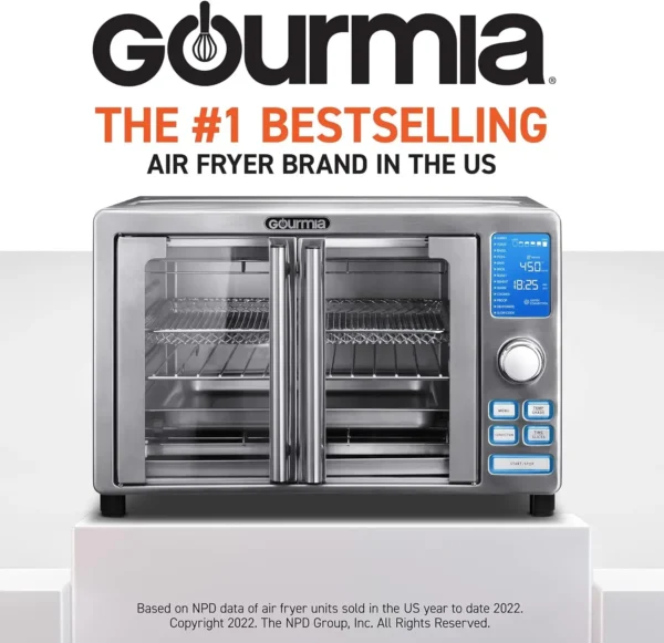 Gourmia GTF7520 Toast Oven Air Fryer the Smart  Air Fryer, Convection Oven - Image 2