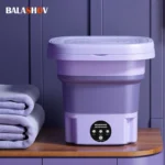 Portable Small Folding Washing Machine Bucket for Clothes Socks Underwear Cleaning Washer Portable Small Travel Washing Machine