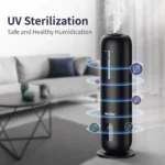Sejoy 8l Humidifier Large Room Ultrasonic Cool Mist Essential Oil Diffuser Timer Air Humidifier For Suitable For Office Family