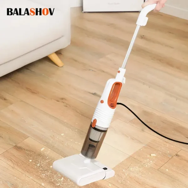 Vacuum Cleaner Brushless 400W High Power Cleaning Machine Dual Use Dry and Wet Button Rod Type 19000PA Vacuum Cleaner For Home