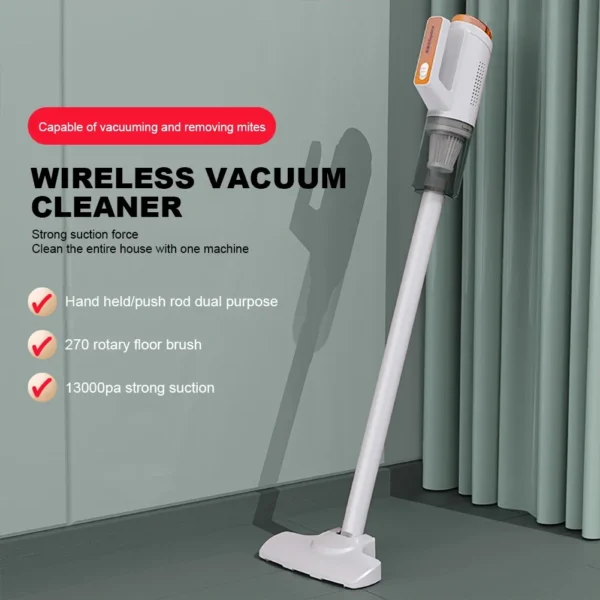 Portable Dust Buster Cordless Handheld Vacuum Cleaner USB Rechargeable Handheld Dust Collector Mini Car Hoover Home Car Dual Use