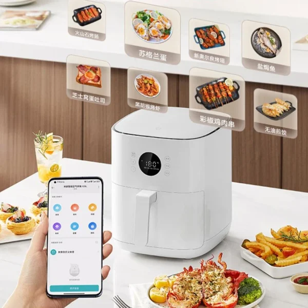 XIAOMI MIJIA Air Fryer 4.5L Multifunctional Household Low Oil And Light Fat Fryer Intelligent NTC Precise Temperature Control - Image 4