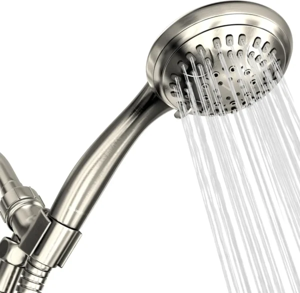 Luxury Spa Series, 6 Spray Settings 4.5 inch Hand Held Shower Head, Extra Long Stainless Steel Hose, MAXX-imize Your Shower - Image 10