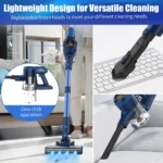 Sejoy 25Kpa Suction Power Handheld Cordless Wireless Vacuum Cleaner for Home Appliance 0.6L Dust Cup Removable Battery