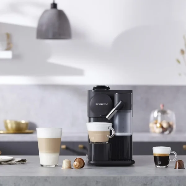 One Original Espresso Machine with Milk  by  , Shadow Black - Image 2