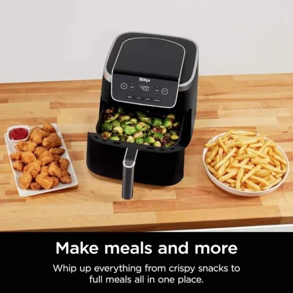 Air Fryer Pro 4-in-1 with 5 QT Capacity, Roast, Reheat, Dehydrate, Air Crisp Technology , crispy results in just minutes - Image 5