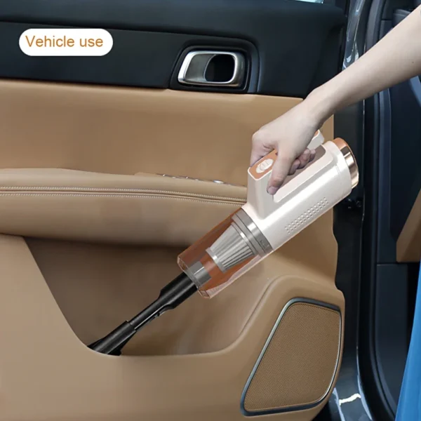 Portable Dust Buster Cordless Handheld Vacuum Cleaner USB Rechargeable Handheld Dust Collector Mini Car Hoover Home Car Dual Use - Image 3