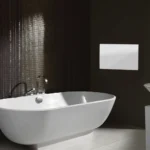Souria 22 inch Smart Mirror LED Bathroom TV IP66 Waterproof Shower Integrated WiFi DVB ATSC Tuner Television Android SPA Hotel