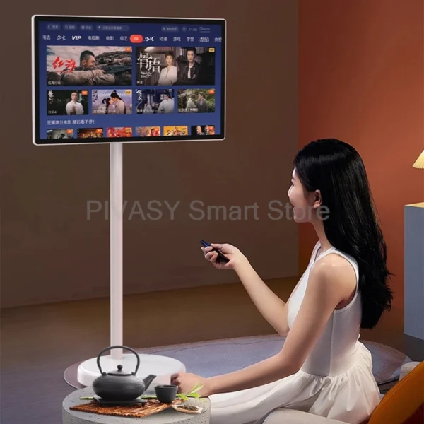 Hot size 24Inch Smart Wireless Display Touch Screen Android Portable Smart Tv Indoor Conference Mobile for Gym Gaming Television