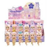 Cberrry blossom series Sonny Angel & Mofusand Blind Box Hippers Mini Figure Shark Cat Action Toy For Fan Children Christmas Gift