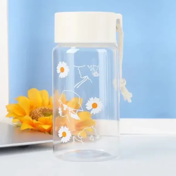 2L Portable Water Bottle with Straw & Time Marker, Large Capacity Plastic Drink Bottle for Outdoor Sports & Fitness