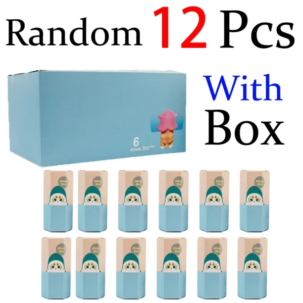 Cberrry blossom series Sonny Angel & Mofusand Blind Box Hippers Mini Figure Shark Cat Action Toy For Fan Children Christmas Gift
