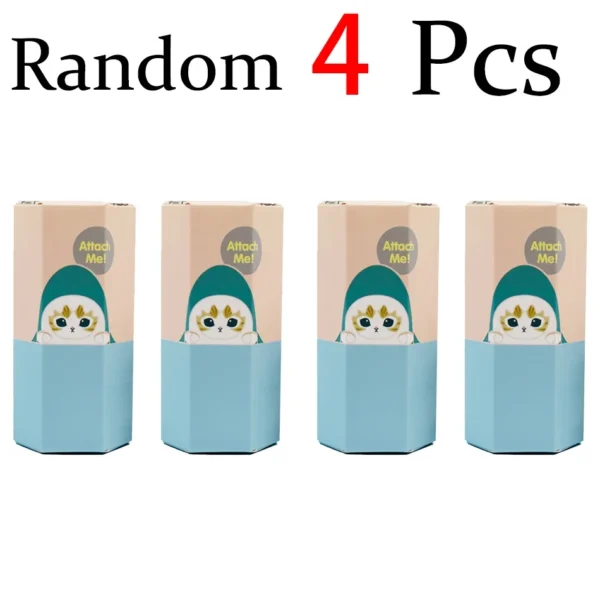 Cberrry blossom series Sonny Angel & Mofusand Blind Box Hippers Mini Figure Shark Cat Action Toy For Fan Children Christmas Gift