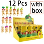 Cberrry blossom series Sonny Angel & Mofusand Blind Box Hippers Mini Figure Shark Cat Action Toy For Fan Children Christmas Gift