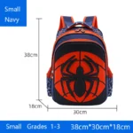 Spider Backpack+Pencil Case Set for Boys School Bag Elementary for Kids School Bag Cartoon Waterproof Primary Backpack