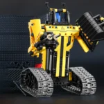 520pcs 3 in 1 City Technical RC Robot Excavator Racing Car Building Blocks Remote Control Bulldozer Truck Bricks Toys For Kids