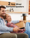 ULTIMEA 7.1 Surround Sound System Sound bar for TV with Dolby Atmos&APP Control, Home Cinema Bluetooth Speaker with Subwoofer