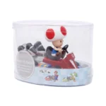 Super Mario Pull Back Car Green Yoshi Donkey Kong Bowser Luigi Toad Princess Peach Action Figure Toys Anime Game Doll Kid Gifts