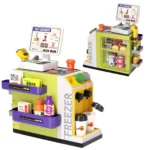 Children's Supermarket Radio Toy Vending Machine Baby Puzzle Play Home Girl 3-6 Years Old