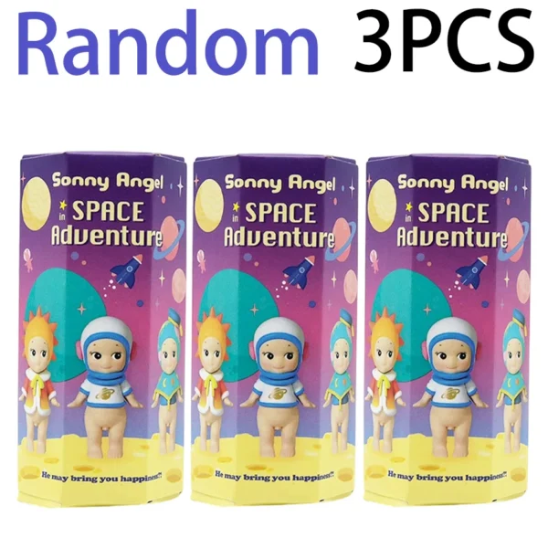 Cberrry blossom series Sonny Angel & Mofusand Blind Box Hippers Mini Figure Shark Cat Action Toy For Fan Children Christmas Gift
