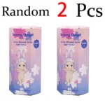 Cberrry blossom series Sonny Angel & Mofusand Blind Box Hippers Mini Figure Shark Cat Action Toy For Fan Children Christmas Gift