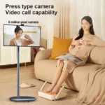 Smart TV 27 Inch Touch Screen Android 13 Movable Rotatable Stand for Gym Outdoor party 8-core 9600mAH Battery Monitor television
