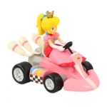 Super Mario Pull Back Car Green Yoshi Donkey Kong Bowser Luigi Toad Princess Peach Action Figure Toys Anime Game Doll Kid Gifts