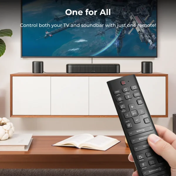 ULTIMEA 7.1 Sound Bar with Dolby Atmos, Surround Sound System for Home Cinema with App Control, 350W Home Bluetooth Speakers