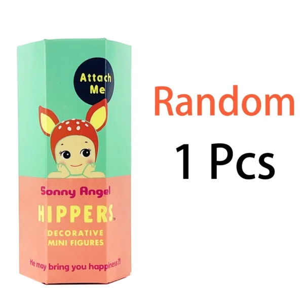 Cberrry blossom series Sonny Angel & Mofusand Blind Box Hippers Mini Figure Shark Cat Action Toy For Fan Children Christmas Gift