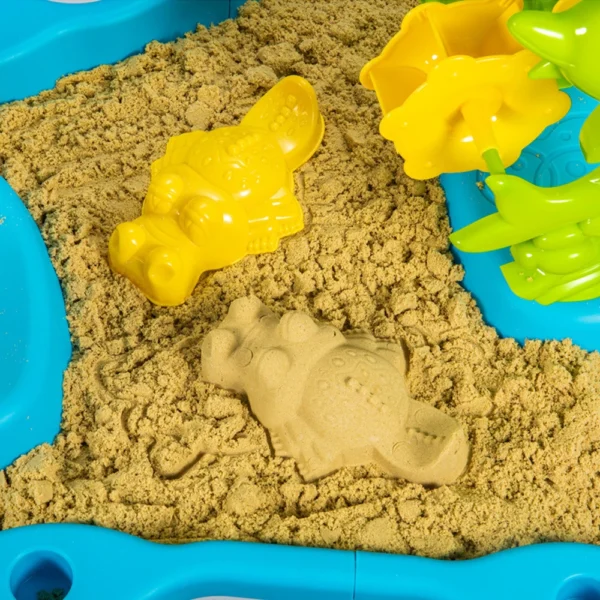 4-Tier Kids Sand Water Table Children's Beach Toys Summer Beach Children DIY Parent-child Interactive Outdoor Garden Bunker Set