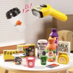 Children's Supermarket Radio Toy Vending Machine Baby Puzzle Play Home Girl 3-6 Years Old
