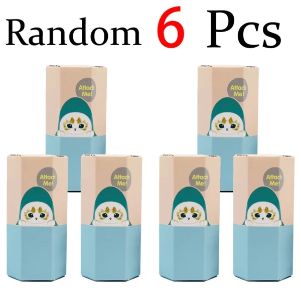 Cberrry blossom series Sonny Angel & Mofusand Blind Box Hippers Mini Figure Shark Cat Action Toy For Fan Children Christmas Gift